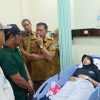 Bobotoh Wanita Jadi Korban Salah Sasaran Lemparan Paving Blok Hingga Dilarikan Ke RS Saat Nobar Persib Vs Persija di Majalengka