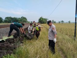 Wanita Asal Cirebon Tewas Tertabrak KA Manahan di Sliyeg Indramayu