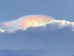 Viral Awan Pelangi di Langit Indramayu, BMKG Pastikan Bukan Tanda Badai