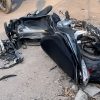 Pemotor di Indramayu Terpental Saat Hindari Kendaraan Lain, Luka di Kepala-Tangan Hingga Dilarikan ke RS, Motornya Ringsek Berat