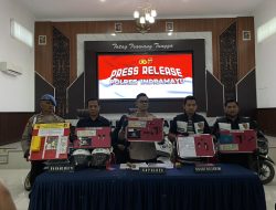 Total 9 Pelaku Maling Motor Dibekuk Polres Indramayu dalam Operasi Jaran Lodaya 2026, Mayoritas Warga Krangkeng