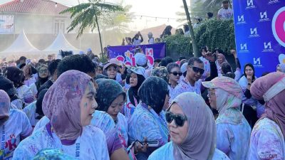 Color Run Perdana di Indramayu Disambut Antusias, 1.368 Peserta Tumpah Ruah