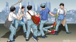 Buntut Rusak Lapak Pedagang, 3 Siswa SMAN Anggota Geng Motor di Indramayu Dikeluarkan Dari Sekolah