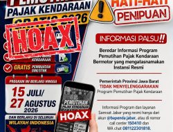 Beredar Informasi Program Pemutihan Pajak Motor Gratis 2026, Polres Indramayu: Hoaks!