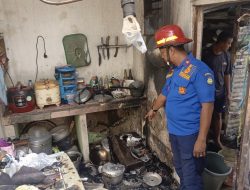 Rumah di Karangampel Indramayu Ludes Terbakar Diduga Gara-gara Kompor Ditinggal Saat Masak Air