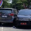 Mobil Dinas Pemkab Indramayu Tabrakan dengan Mobil Warga di Jalan Jenderal Sudirman, Diduga Karena Sopir Mengantuk