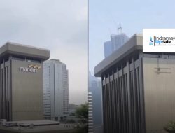 Bank Mandiri Mendadak Copot Logonya di Gedung Thamrin, Usai Blokir Rekening Aliansi Pendemo