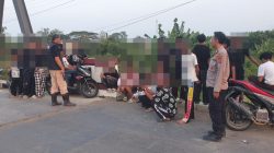 Cegah Tawuran, Polisi Bubarkan Kerumunan Remaja di Gabuswetan Indramayu