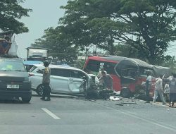 Kronologi 4 Kendaraan Kecelakaan Beruntun di Lohbener Indramayu, 6 Orang Luka-luka
