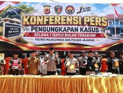 Pesan Tegas Kapolres Majalengka Usai Jebloskan 40 Tersangka Kejahatan ke Penjara dalam Satu Bulan Terakhir