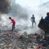 Tempat Pembuangan Sampah yang Sudah Lama Tutup di Desa Mekarjati Indramayu Terbakar Hebat Picu Kepulan Asap Tebal