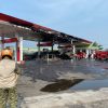 SPBU Tulungagung Indramayu Ditutup Sementara Usai Terbakar dan Dipasangi Garis Polisi