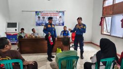Cegah Kebakaran, Damkar Indramayu Edukasi Warga Pilangsari